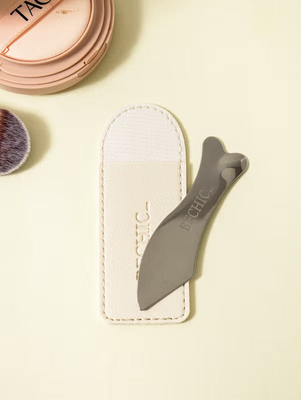 Fish Makeup Spatula Pocket Set | Masajeador Facial con estuche