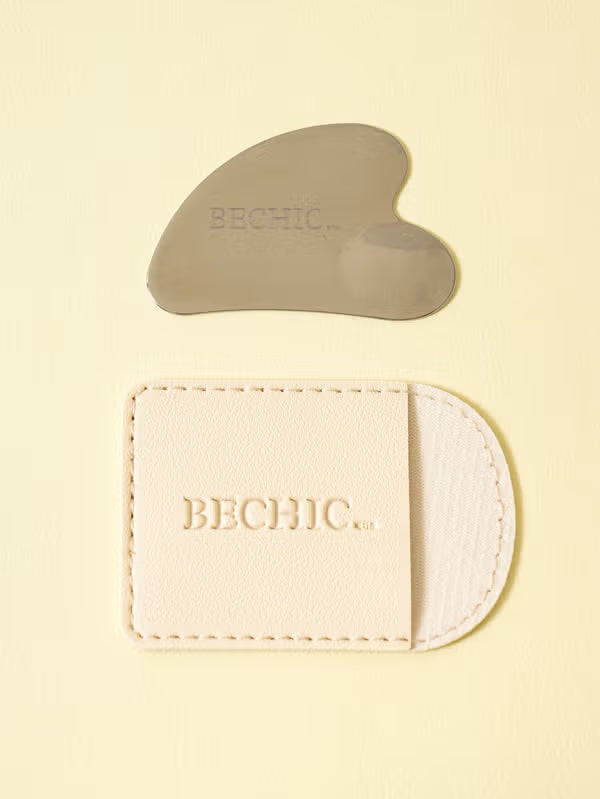 Heart Makeup Spatula Pocket Set | Masajeador Facial con estuche