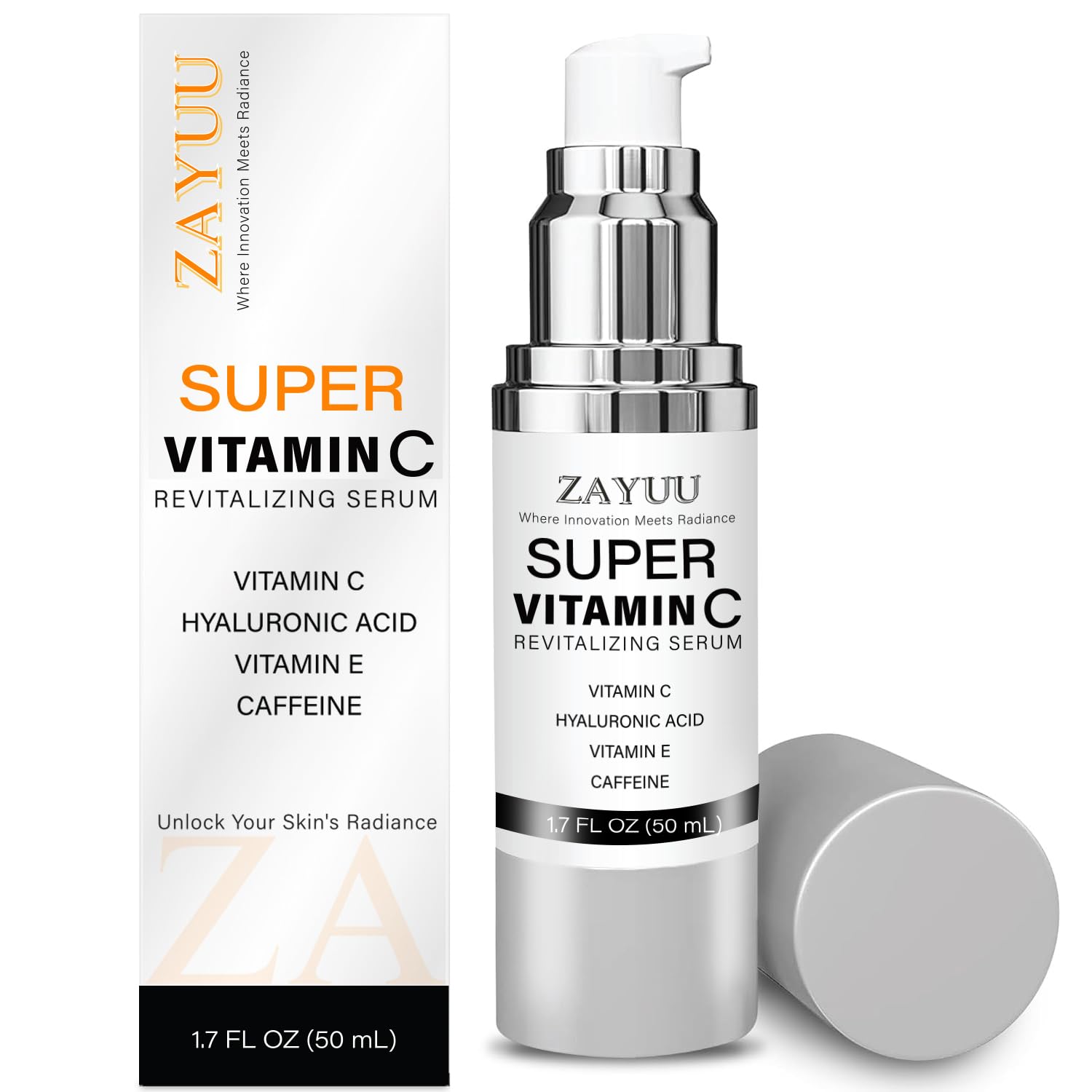 ZAYUU Vitamin Super C Serum 1.7 FL OZ