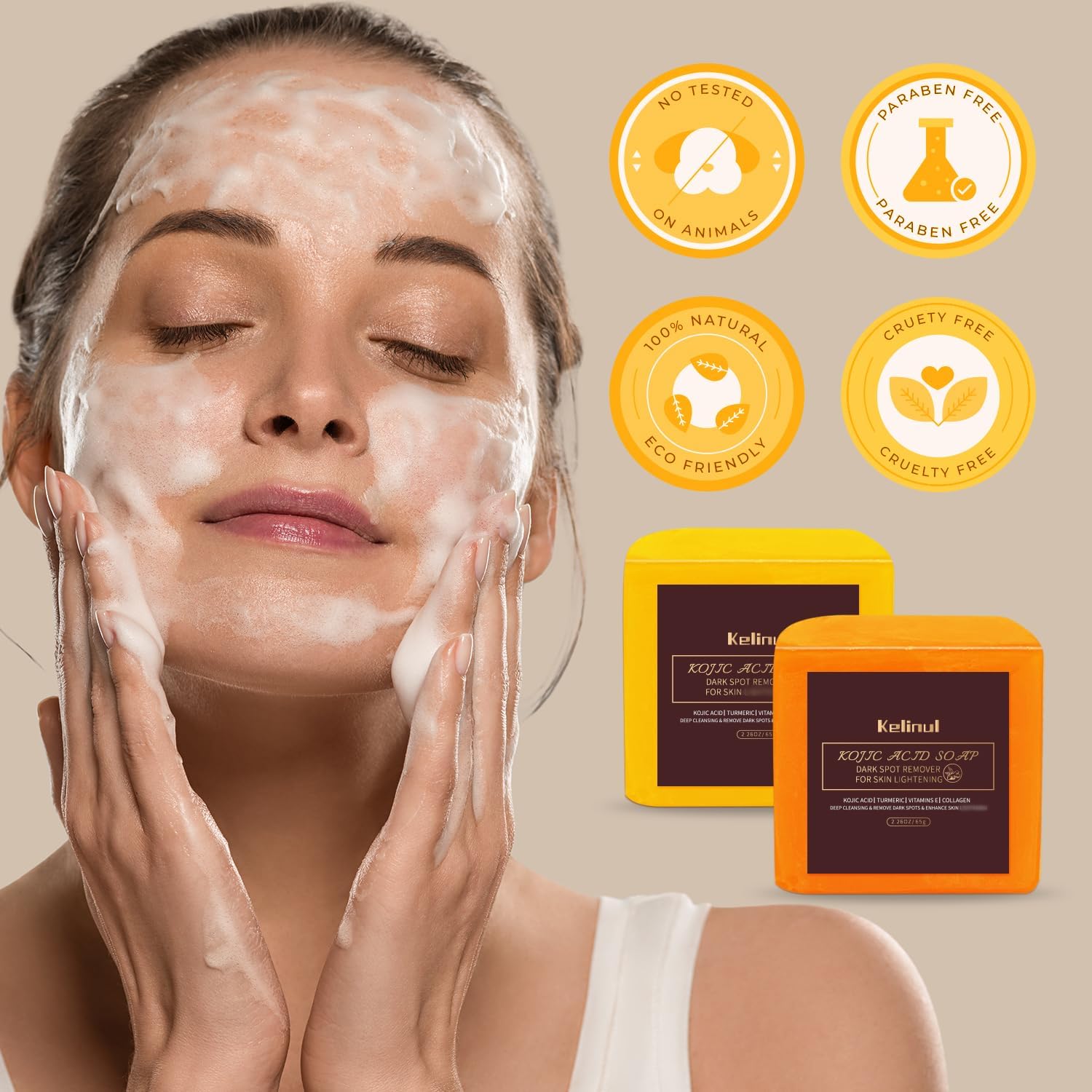 Kelinul Kojic Acid Soap