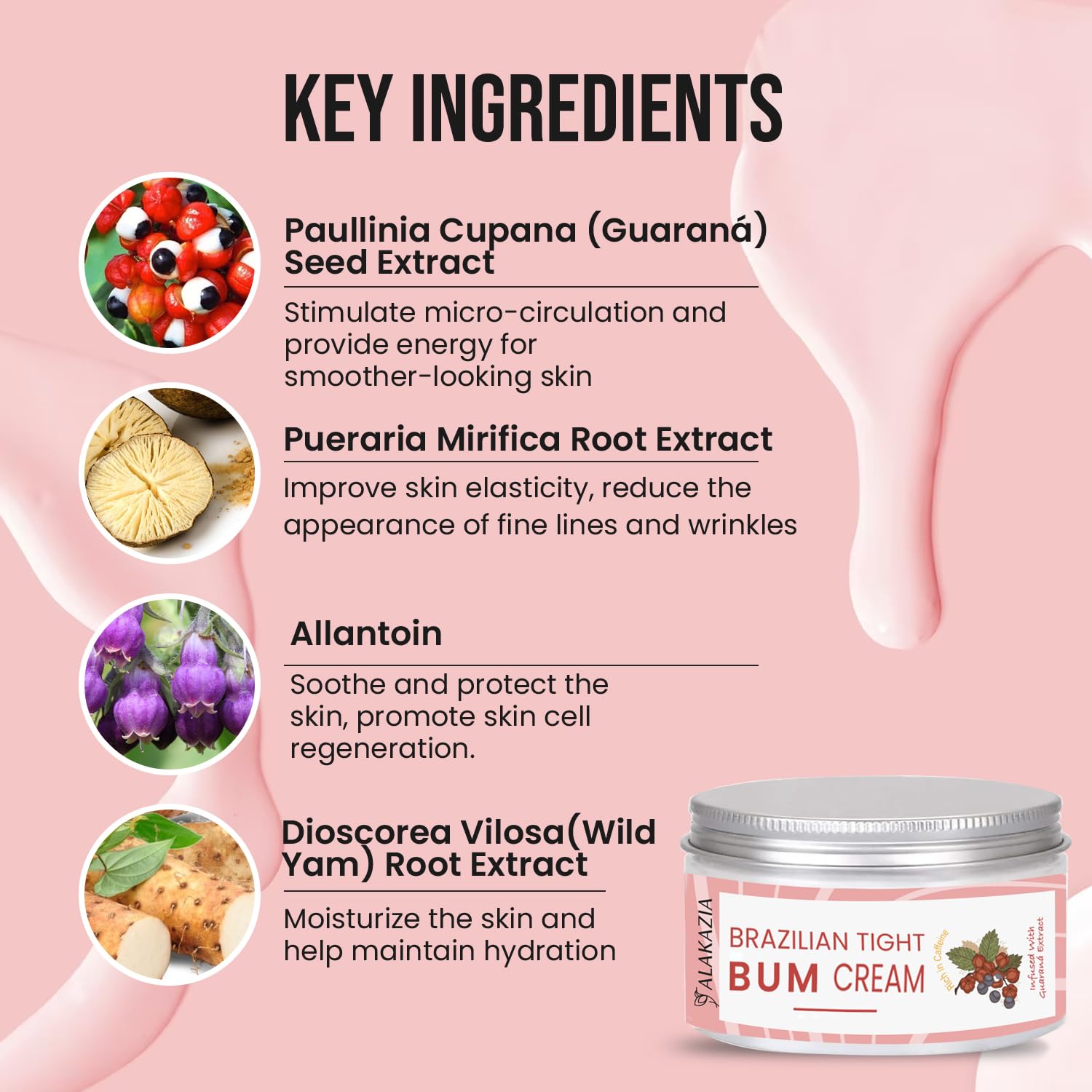 ALAKAZIA Bum Bum Cream - 100ml