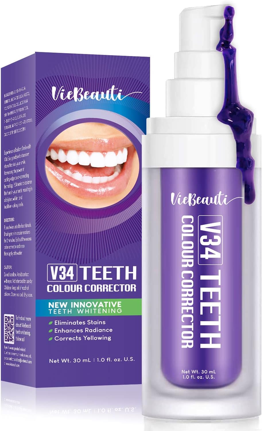 Purple Toothpaste VIEBEAUTY