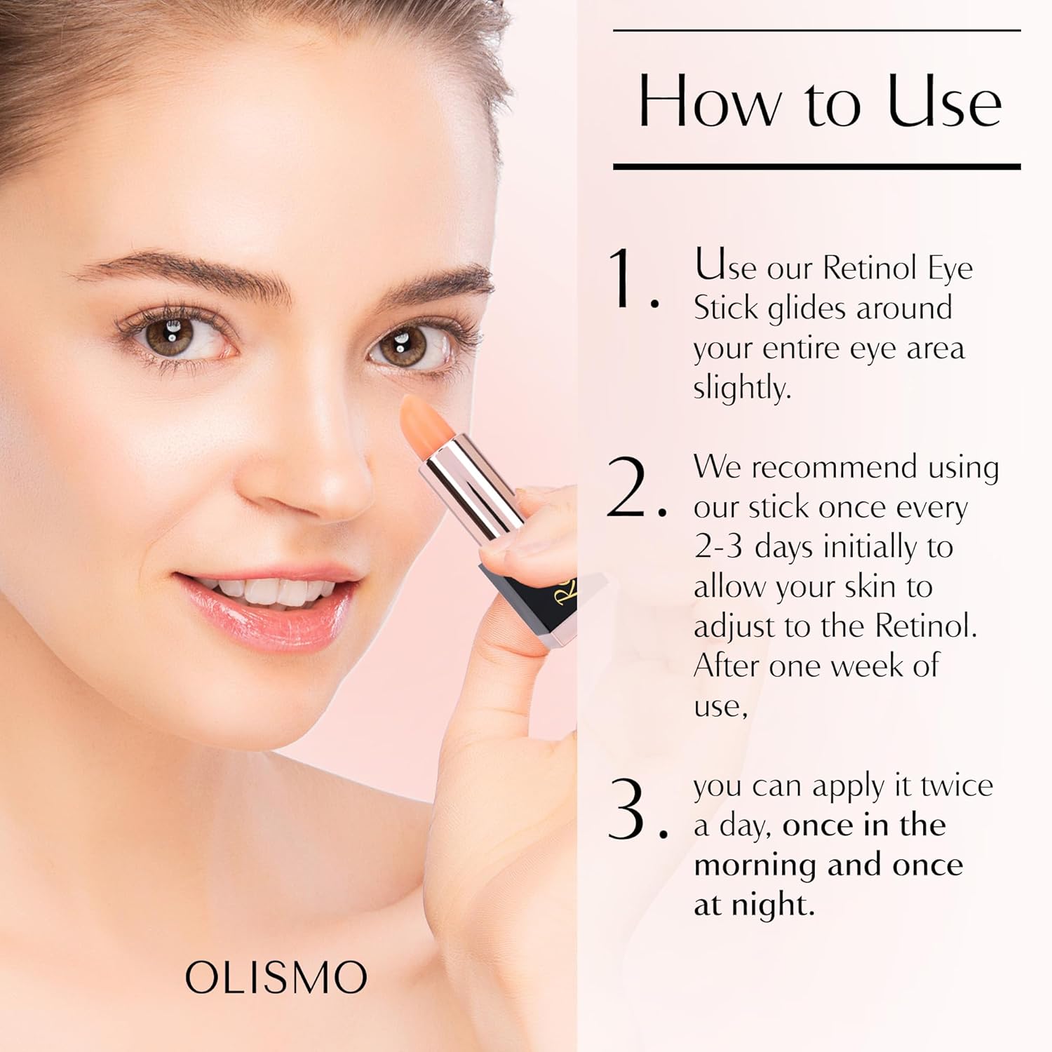 OLISMO Retinol Eye Stick - 3.5g