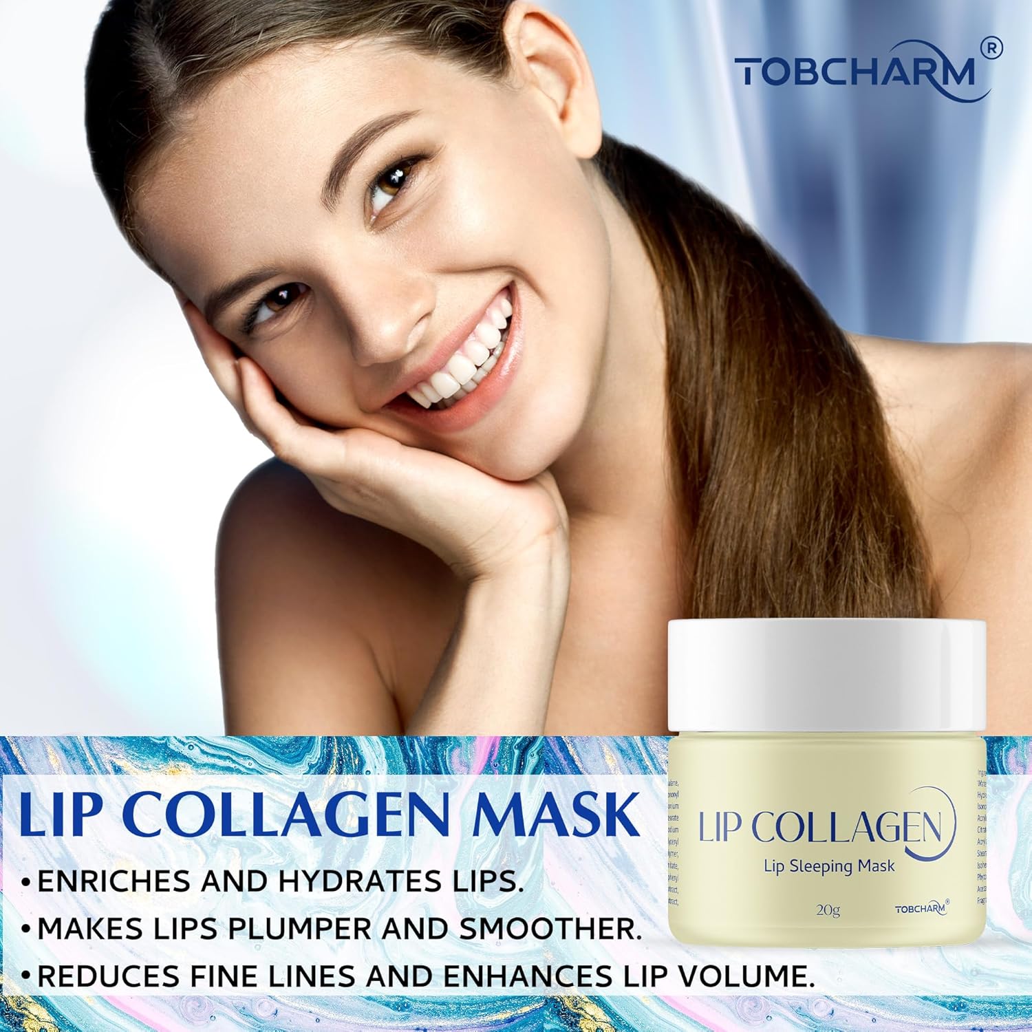 TOBCHARM Lip Collagen -20g
