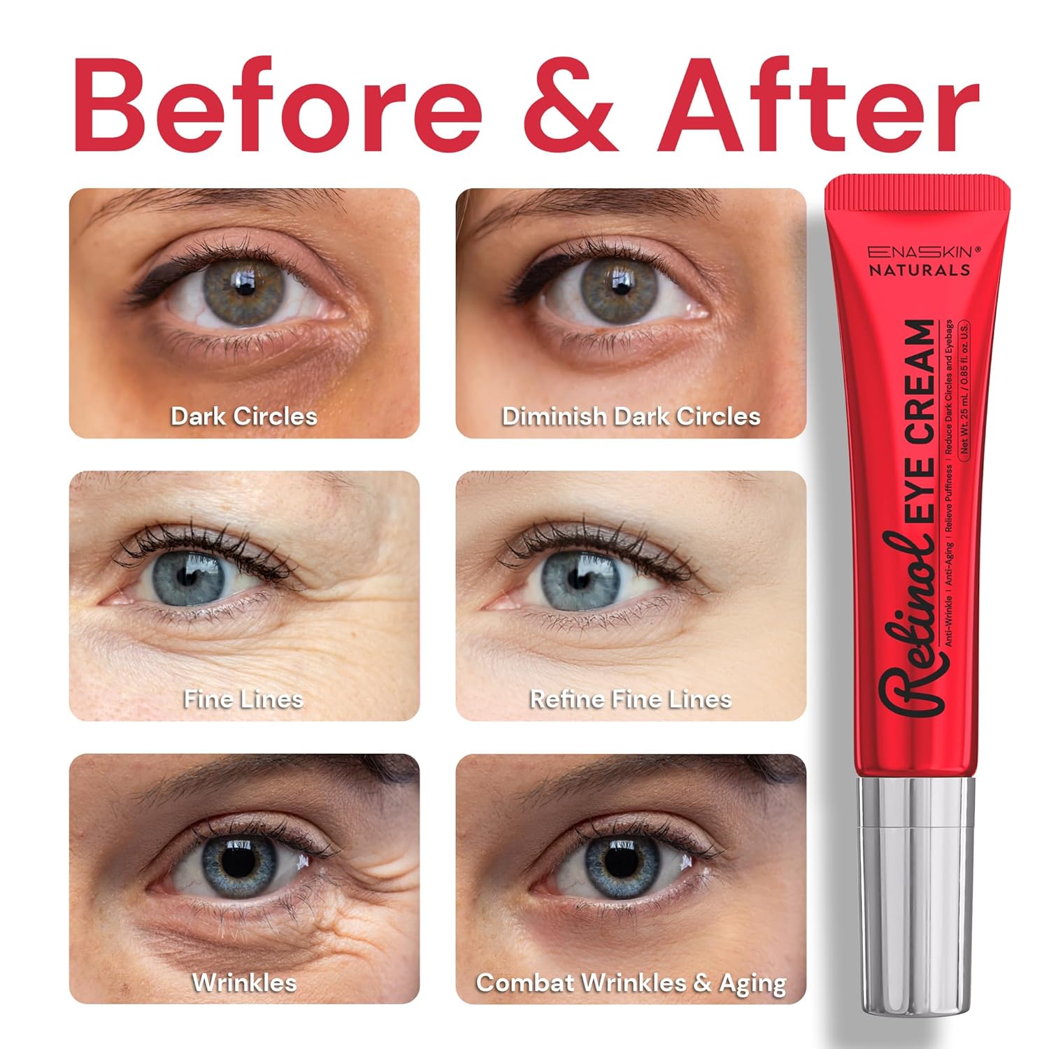 Enaskin Naturals Retinol Eye Cream-25g