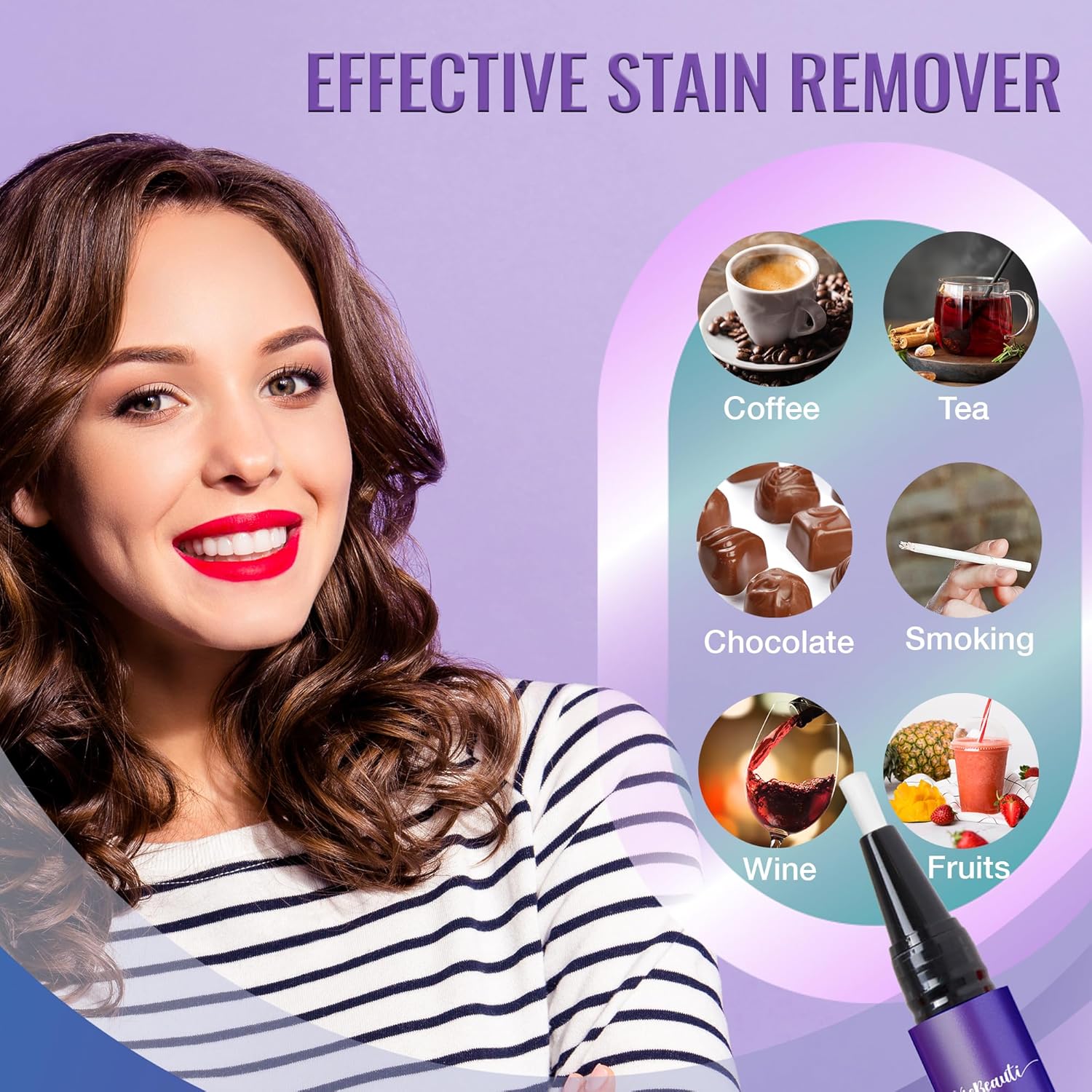 Viebeauti Teeth Whitening Pen Gel-2pcs