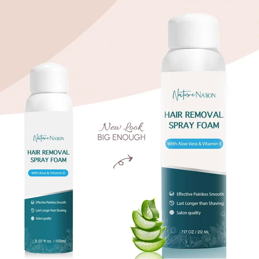 hair removal spray foam de nature nation