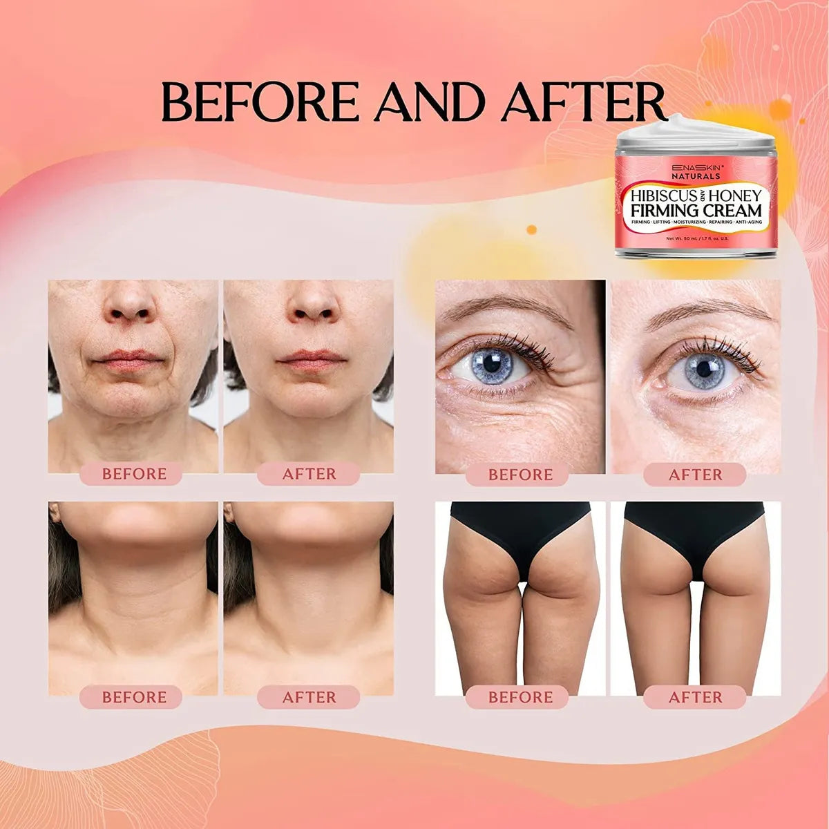 Enaskin Naturals Hibiscus and Honey Firming Cream-50ml