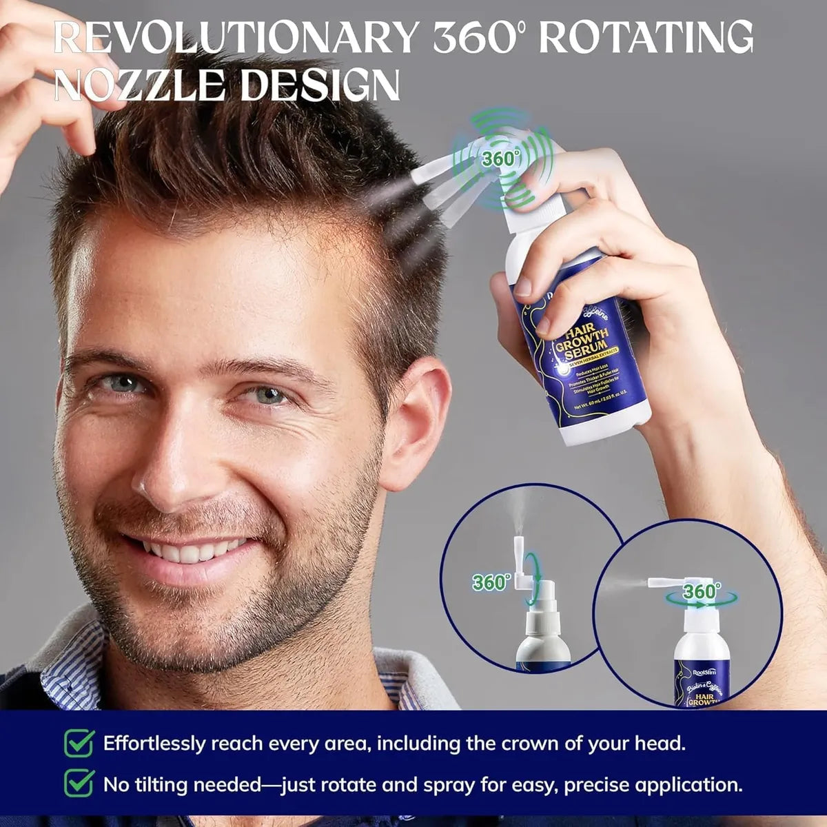 RootStim Hair Growth Serum-60ml