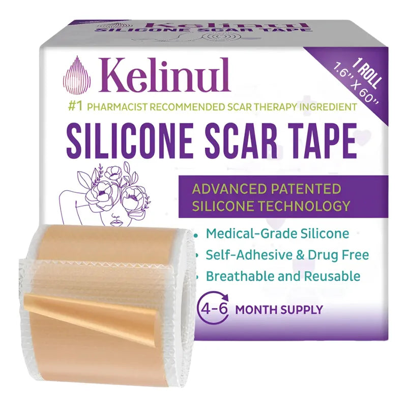Kelinul Hojas de Silicona para Cicatrices