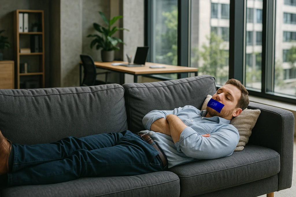 Adellina Dream Mouth Sleep Tape — Premium Soft Micropore, Large